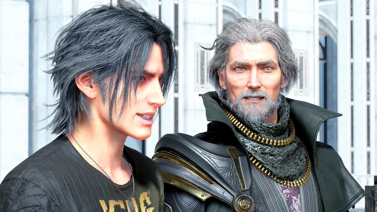 【未使用】FF15 イベントシャツ(ノクト レギス Happy Father's Day ! 続き～。 @jion0064 さんデザインのこのTシャツ