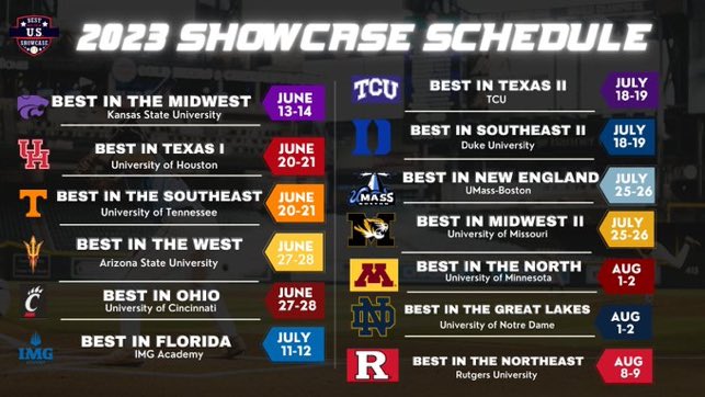 I’m super excited to announce I’ll be attending the Best in the Southeast showcase this Tuesday/Wednesday at <a href="/Vol_Baseball/">Tennessee Baseball</a>’s field! 

Big shoutout to <a href="/BUSShowcase/">Best in the US Showcases</a> for the invite, excited to get out to Knoxville. Hope to see you there, coaches! 💪