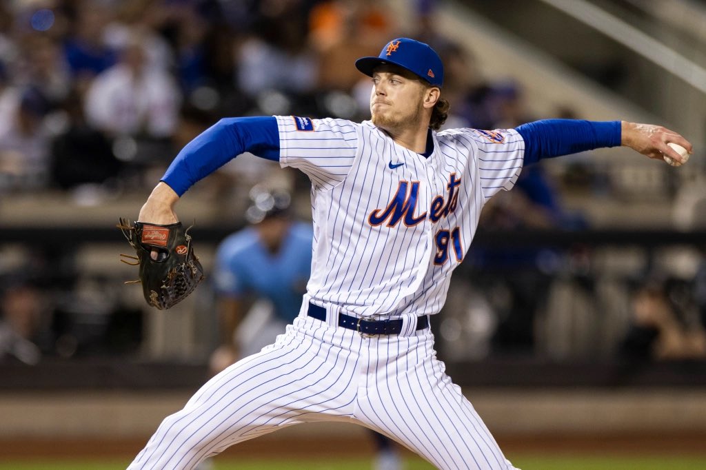 Josh Walker to start his MLB career:

4.2 IP
5 K
1.93 ERA
1.07 WHIP
.188 oAVG
2.42 FIP

Walker has been solid for the Mets early in his MLB career🔥🔥 #LGM