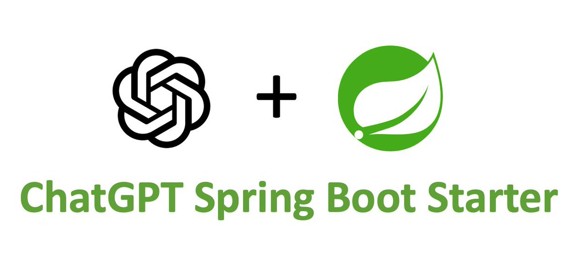 ChatGPT Spring Boot Starter:   base on Spring Reactive + Spring HTTP interface, and Spring Boot 3 and JDK 17 required. github.com/linux-china/ch…