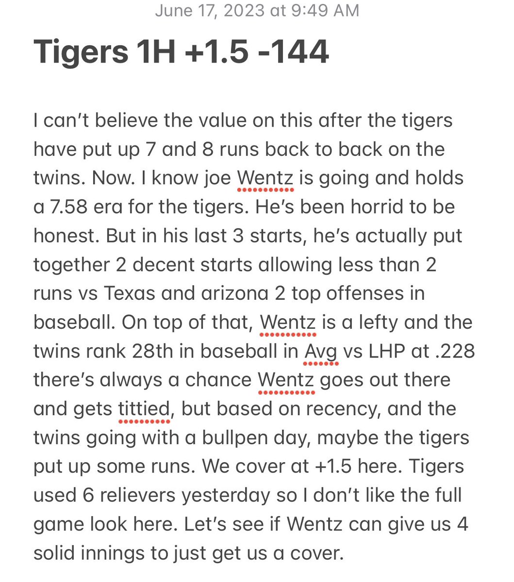 SGLDiamondPicks's tweet image. Posted before the line move IN DISCORD. Let’s go!