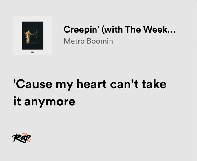 relatable iconic lyrics on X: the weeknd / earned it   / X