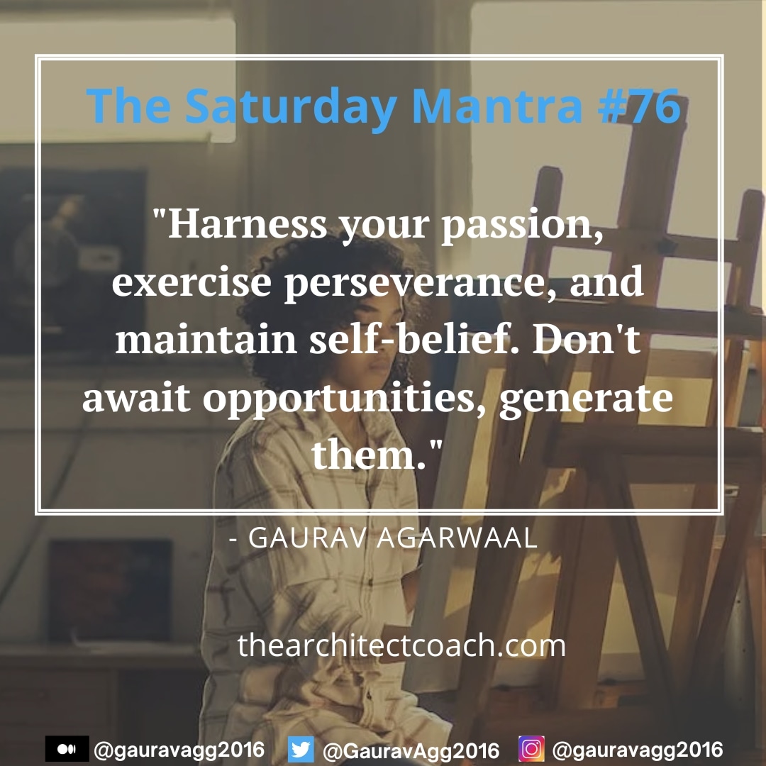 In leadership, be proactive and avoid passivity. Nurture passion, persevere through challenges, and have unwavering trust in your abilities.
.
#saturdaymantra #leadership #thearchitectcoach #leader #itarchitecture #leadershipspeaker #leadershipdevelopment