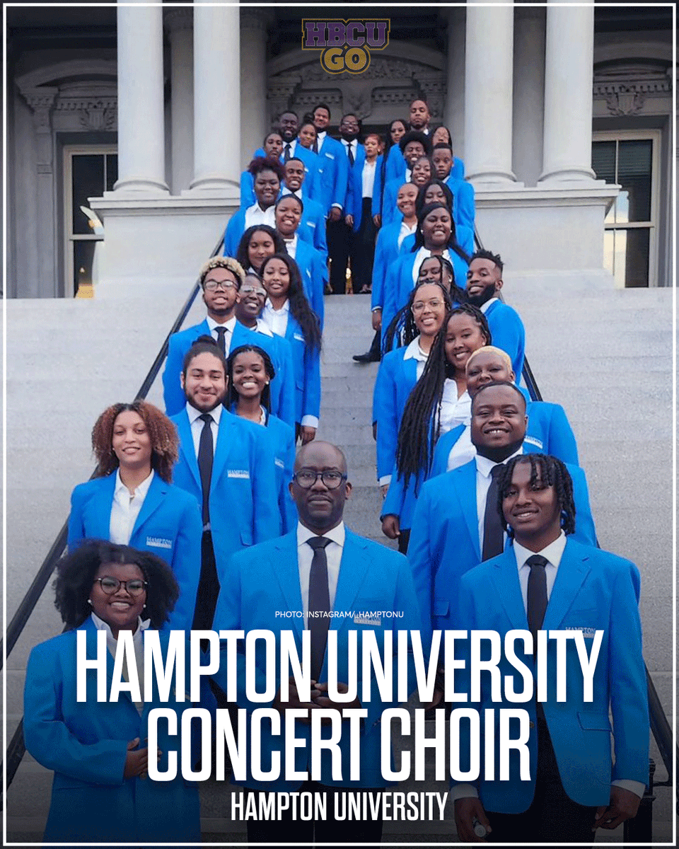 HBCUGoTV's tweet image. 4 HBCUs took over the South Lawn to perform and celebrate. #Fisk Jubilee Singers, #HamptonUniversity Concert Choir, The Magnificent Marching Machine from #MorganState and #TSU Aristocrat of Bands all put on a show.

✍🏼: hbcugameday

#juneteenth #whitehouse #hbcu   #blackexcellenc
