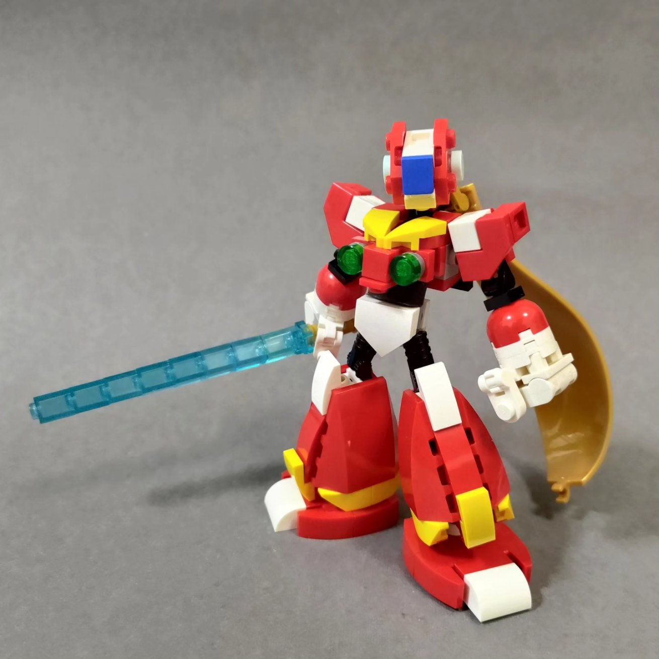 TuNG on X Zero Rockman X Mega Man X I liked Zero even more than Rockman due to the sword and hair Lego LBHK rockman megaman Legocommunity Legophoto Legocreation