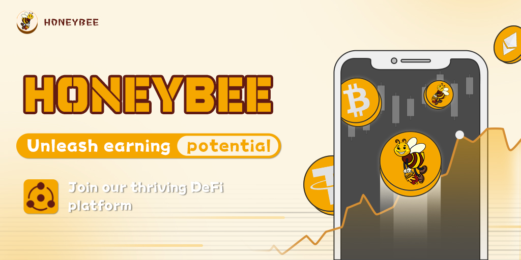 The market heat and strength of HoneyBee are undeniable  
As our decentralized finance platform continues to grow, we're witnessing a surge in user 
The Honey Pool offers attractive returns, while the Bee nodes ensure a robust network. Unlock your earning potential with HoneyBee