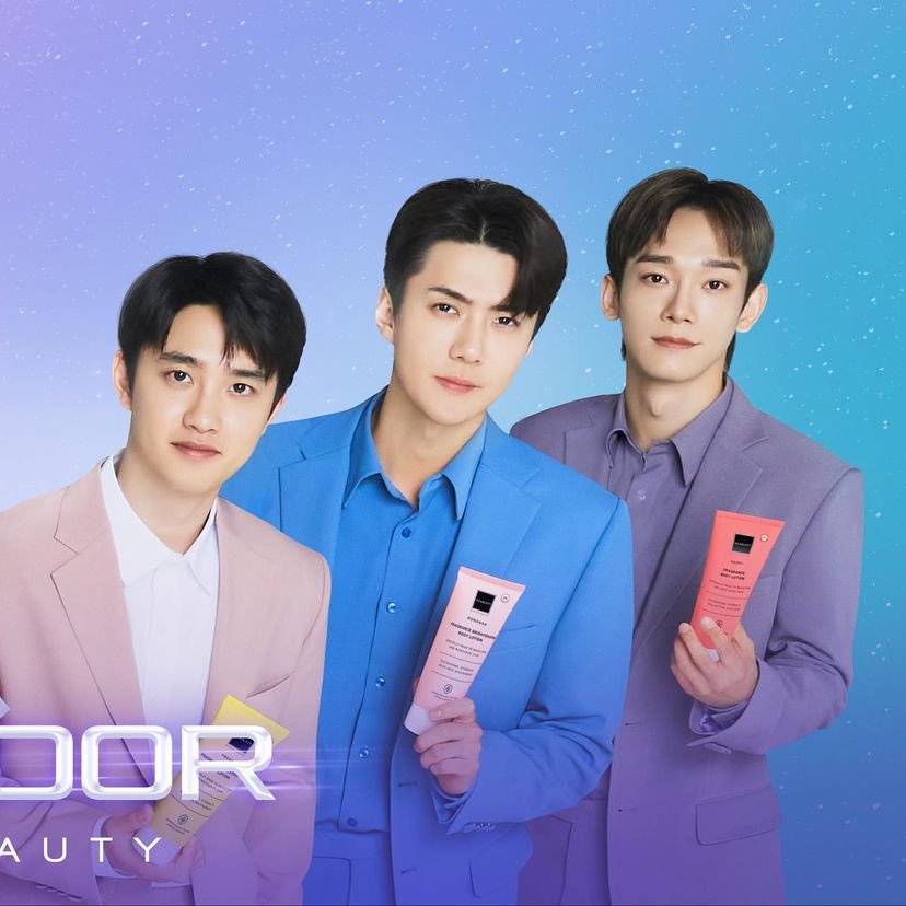 xunhuas's tweet photo. EXO is confirmed to be the new Glow Ambassador for Scarlett (Indonesian brand) 🤍✨ https://t.co/VGxy6dkyXK