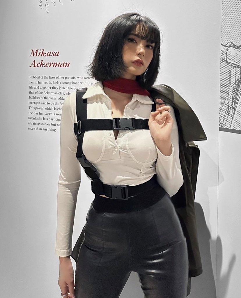 animeupdates's tweet photo. This Mikasa Ackerman cosplay 🔥 https://t.co/qb7vX6VR9f