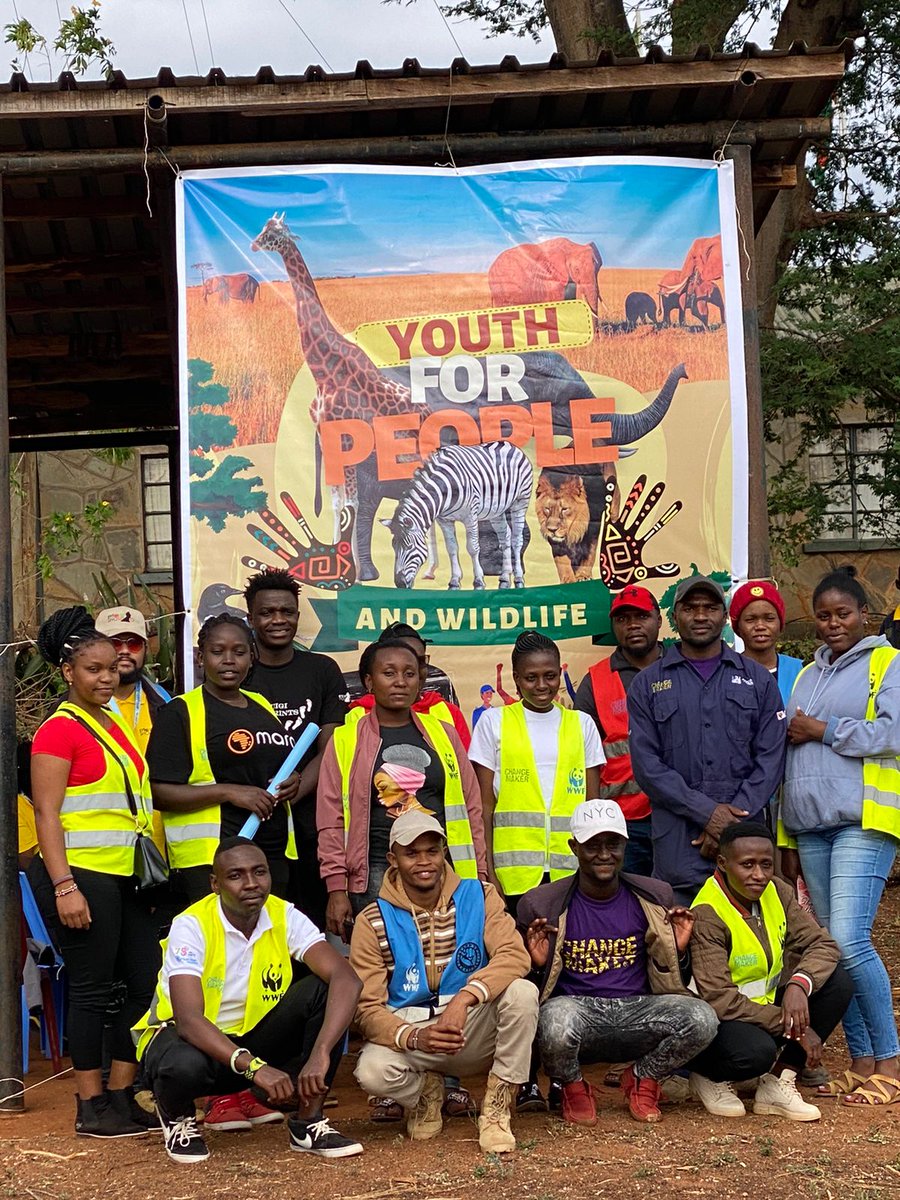 SUSOyouth's tweet photo. We concluded today with a game drive and hearing #solutions from #Tsavowest youths who see and feel the negative impacts of human #wildlife conflict. They came up with solutions that they believe can bring positive change. #elephantambassadors #Adoptapark #DecadeOfNoReturn https://t.co/mic2eQMa5u
