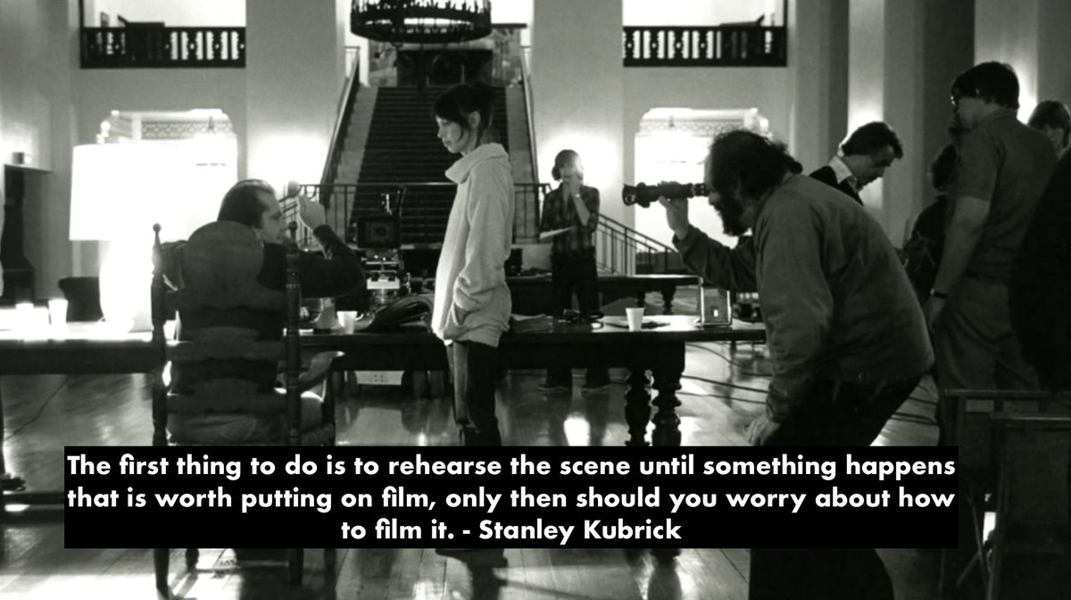 The master on his method...
#kubrick #stanleykubrick #kubrickian #theshining #directing #filmmaking #cinema #genius #indiefilm #sk13movie