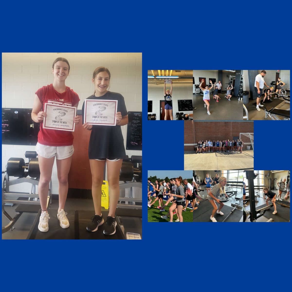BIG week 2 for the Ladies of @racerathletes ! The improvement in only 6 days has been above and beyond! WE look forward to the next 4 weeks with this group. Consistent REAL TRAINING will always payoff! HUUUGEE HOLLER OUT to Reagan and Lauren are Stars of the Week! #pcWErONE