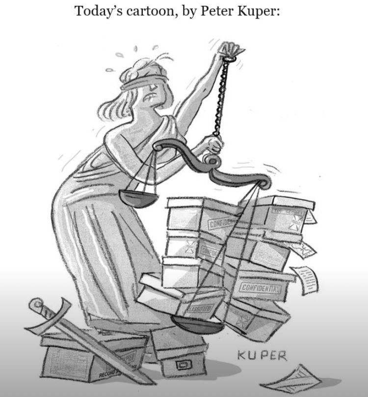 Today's New Yorker's cartoon shows how justice systems worldwide are struggling to cope with case volumes.  All the more reason to use mediation to resolve disputes.