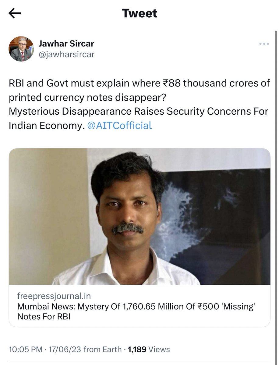 Same Toolkit gang spreading Fake News about RBI.