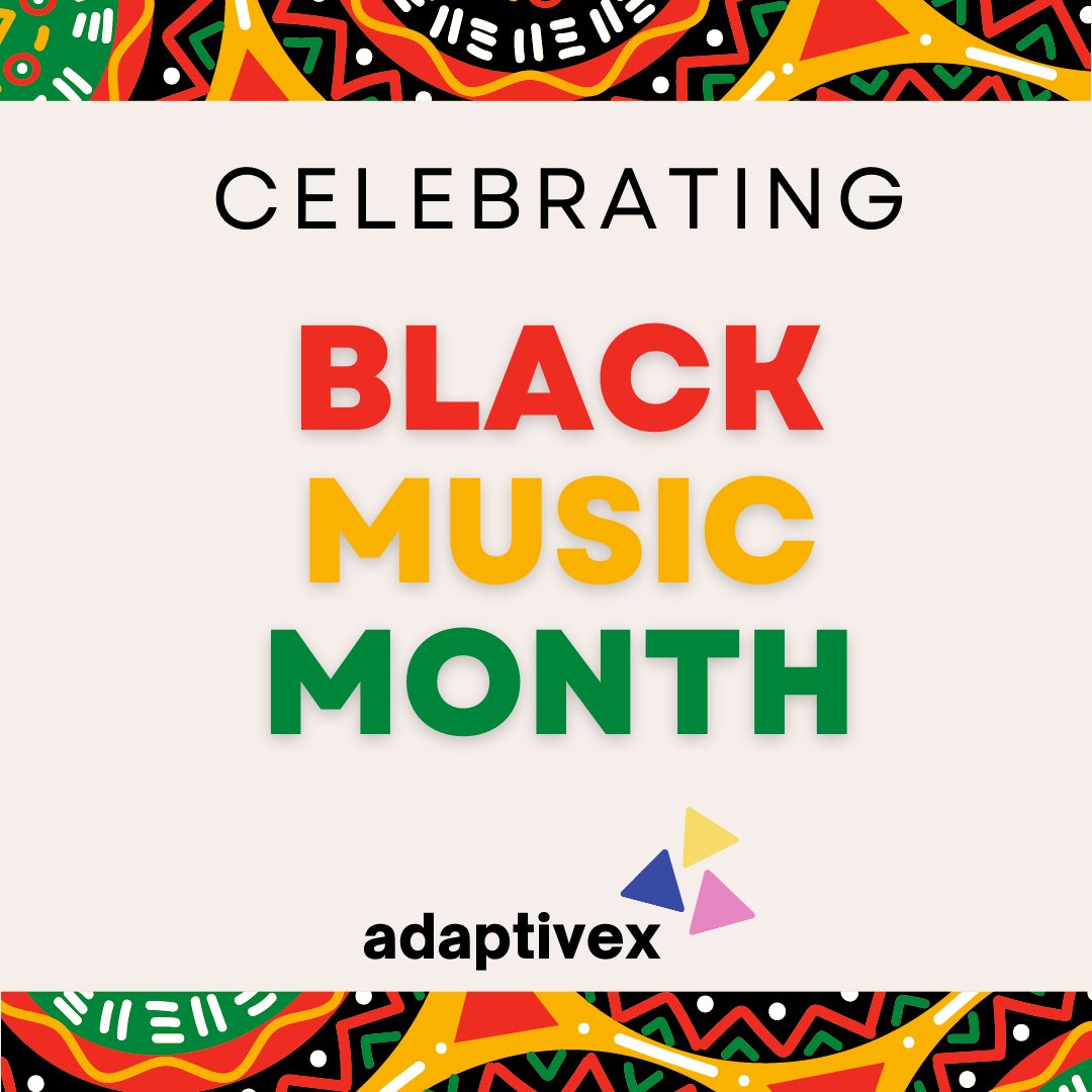 Adaptive_x's tweet photo. 🎵 Celebrating the Soul of Black Music: It's Black Music Month! 🎶 https://t.co/8CoRxiaegw