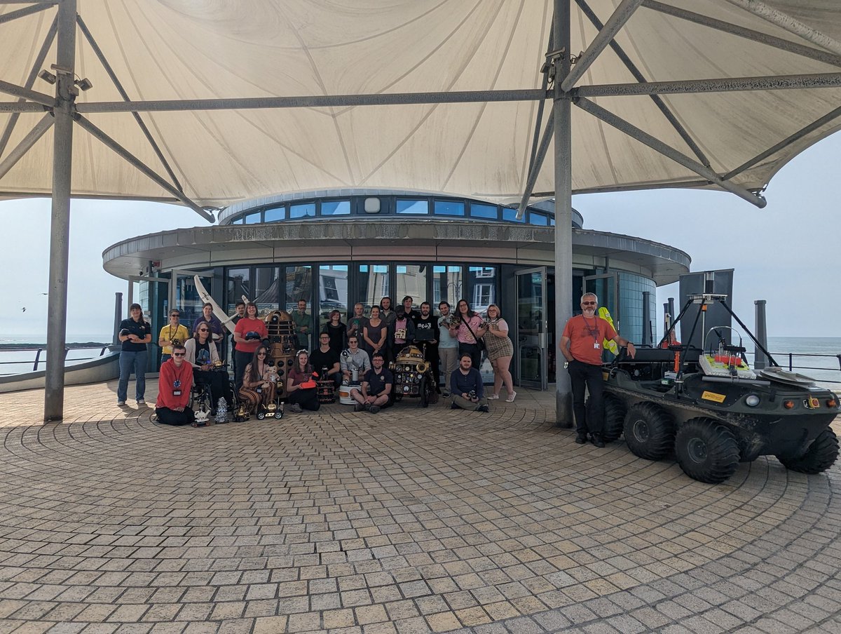 AberRobotics's tweet image. Thank you to everyone for a great day today. We hope you enjoyed it as much as we did. See you again next year! 🤖😃