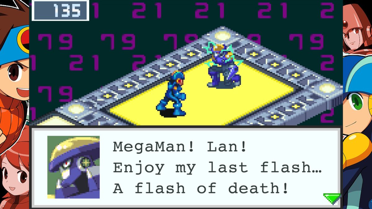 AlanarWindblade's tweet photo. Yup, that's Flash, all right. #MMBN3 https://t.co/kLdBOcUT7U