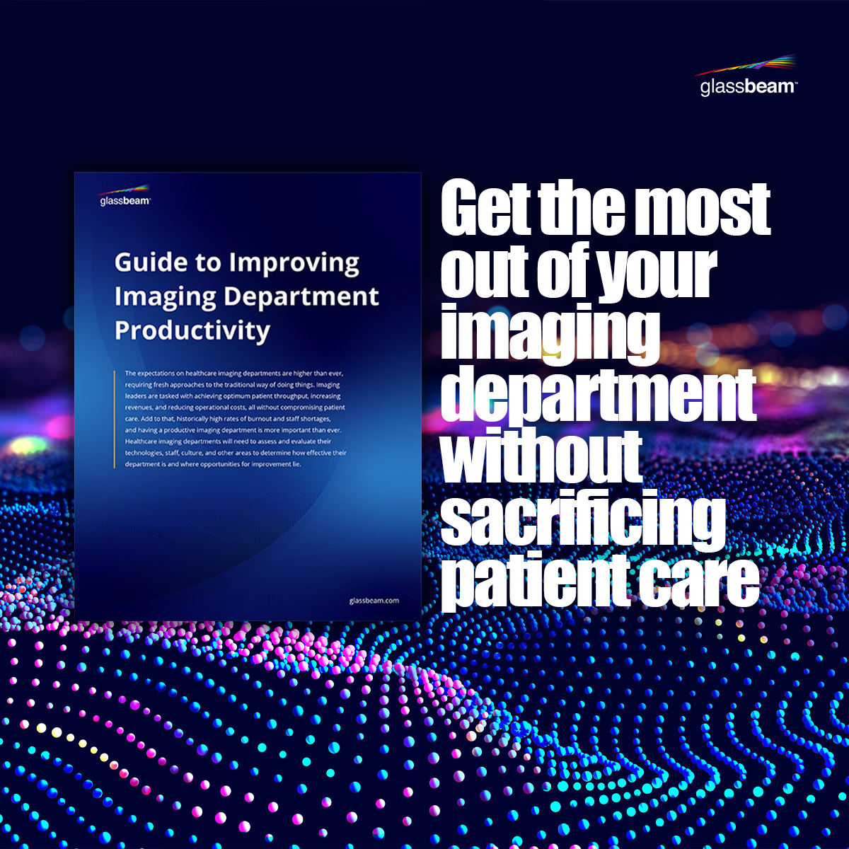 Imaging leaders are tasked with achieving optimum patient throughput, increasing revenues, and reducing operational costs. Utilize this guide to assess and evaluate where opportunities for optimization may lie.
#Glassbeam
www2.glassbeam.com/Glassbeam_Guid…