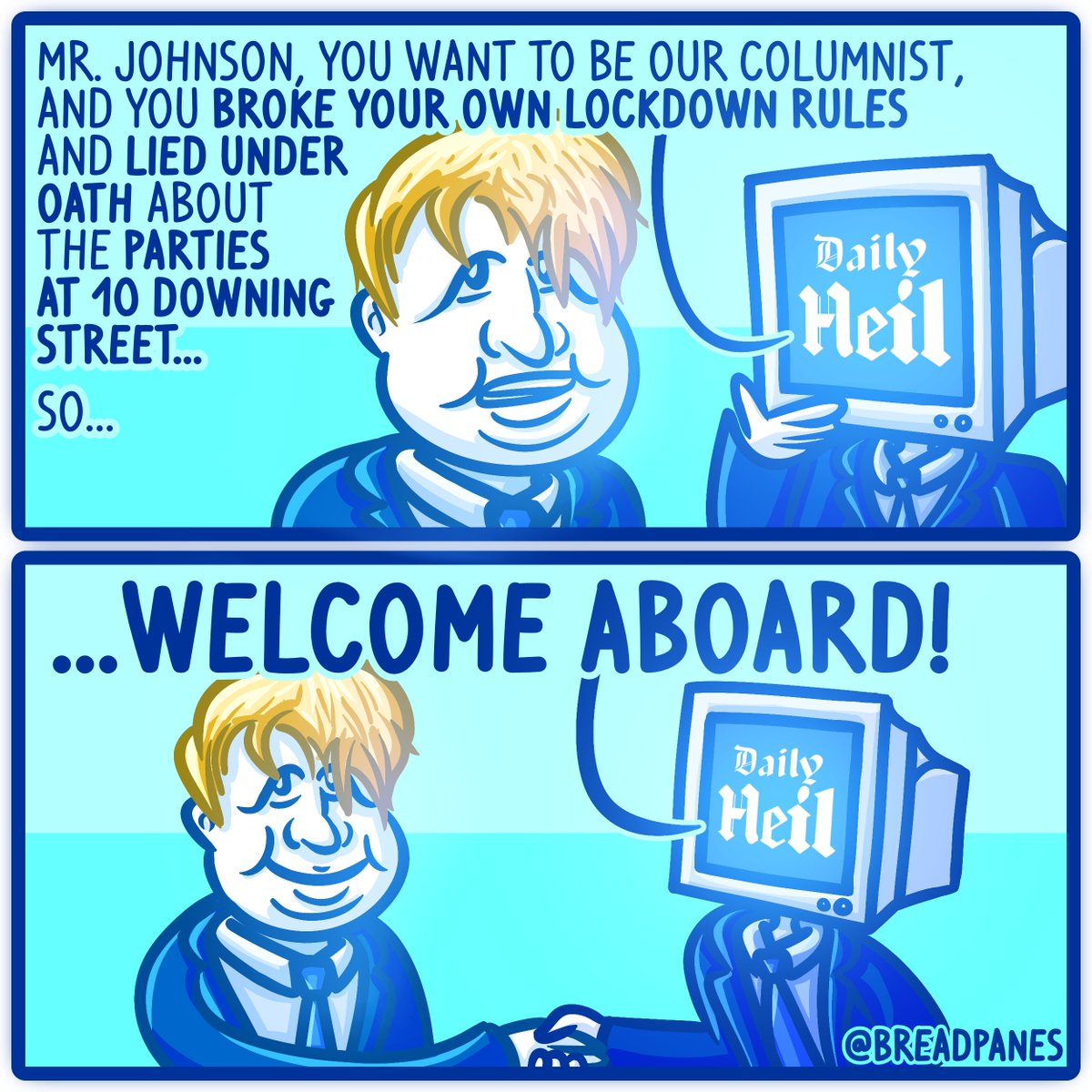 BreadPanes 🍔🏳️‍🌈 on Twitter "BreadPanes 179 "Boris Johnson""