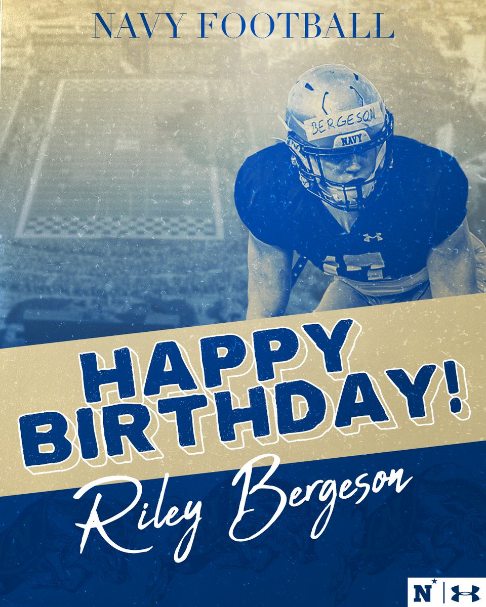 Happy Birthday @BergesonRiley!

#GoNavy | #RollGoats