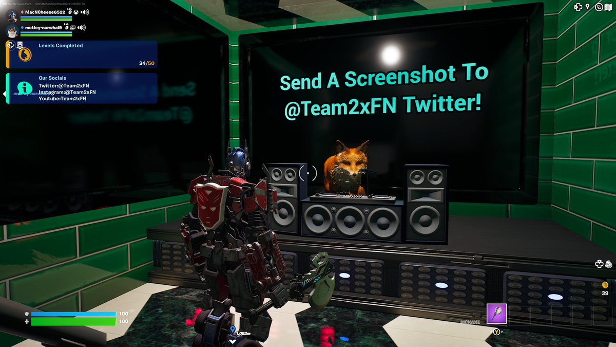 Macncheese6522_'s tweet photo. Completed mega escape room, found the secrets. Loved the map!  10/10 @Team2xFN https://t.co/YmqScJe9bK