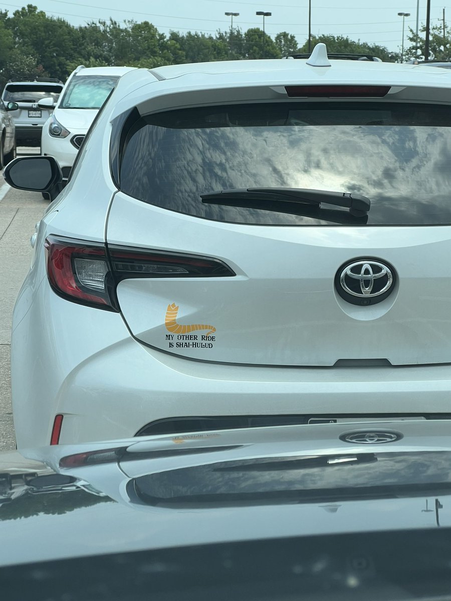 raejwilkinson's tweet image. When you find your people in the Houston wild. 🐛 Bless the maker and his water.

#dune #modiphius #ttrpg