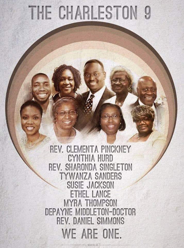 kimworthyDCTOY's tweet photo. Emanuel AME 6/17/15

#Emaunel9 #EmanuelAME #TheCharelston9 Never Forget https://t.co/8w0KvyZsTY