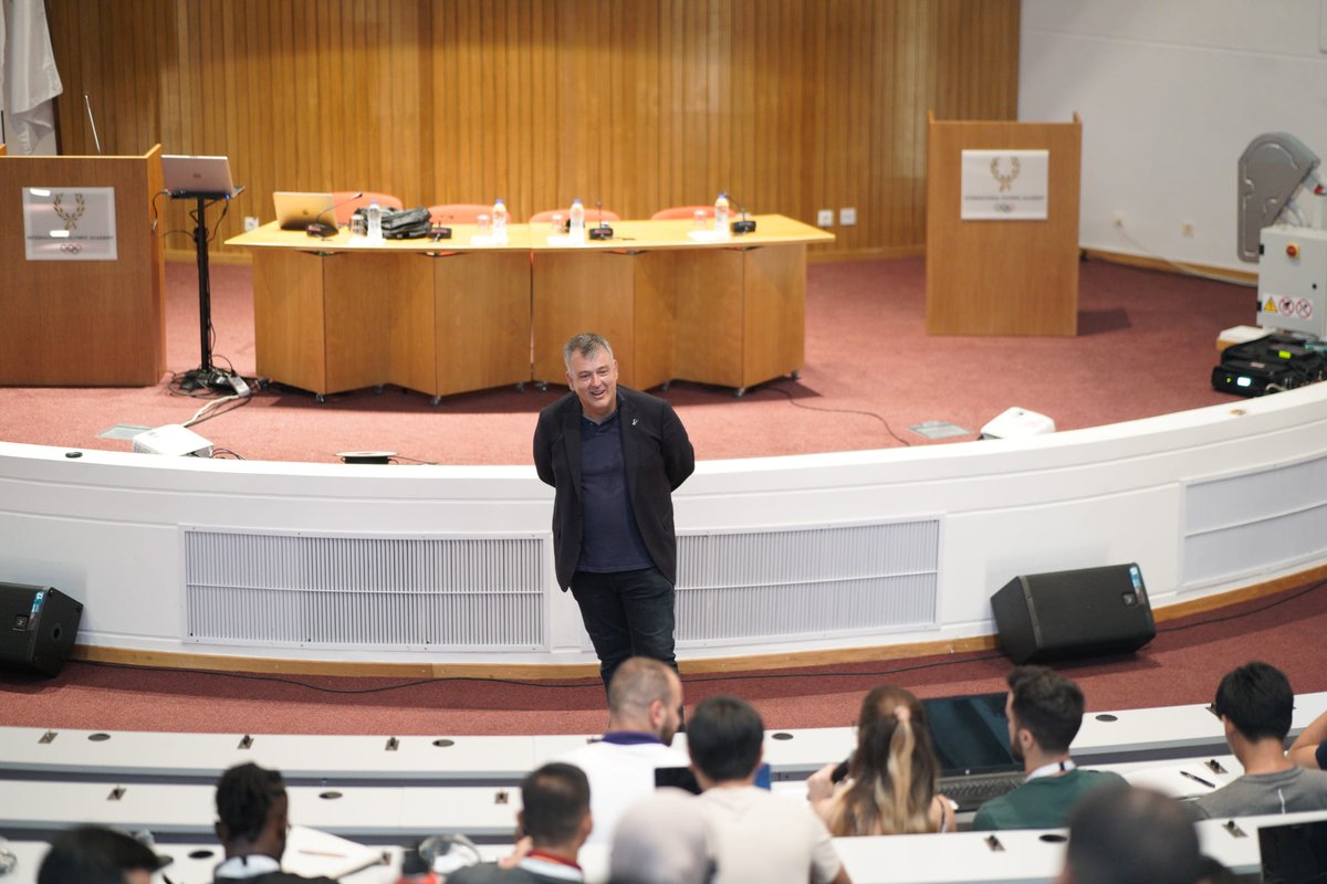 IOA_Official's tweet photo. Photos from the Parallel Workshops on:
“Olympism and Olympic Education” with Prof. Konstantinos GEORGIADIS
“We are Olympic Media: Seminar on Social Media Audiovisual Reporting” with Prof. Emilio FERNÁNDEZ PEÑA
#yoa2023
#ioa
#IOAsessions
#YoungOlympicAmbassadors
#OlympicStudies https://t.co/qbyKz0Uljp