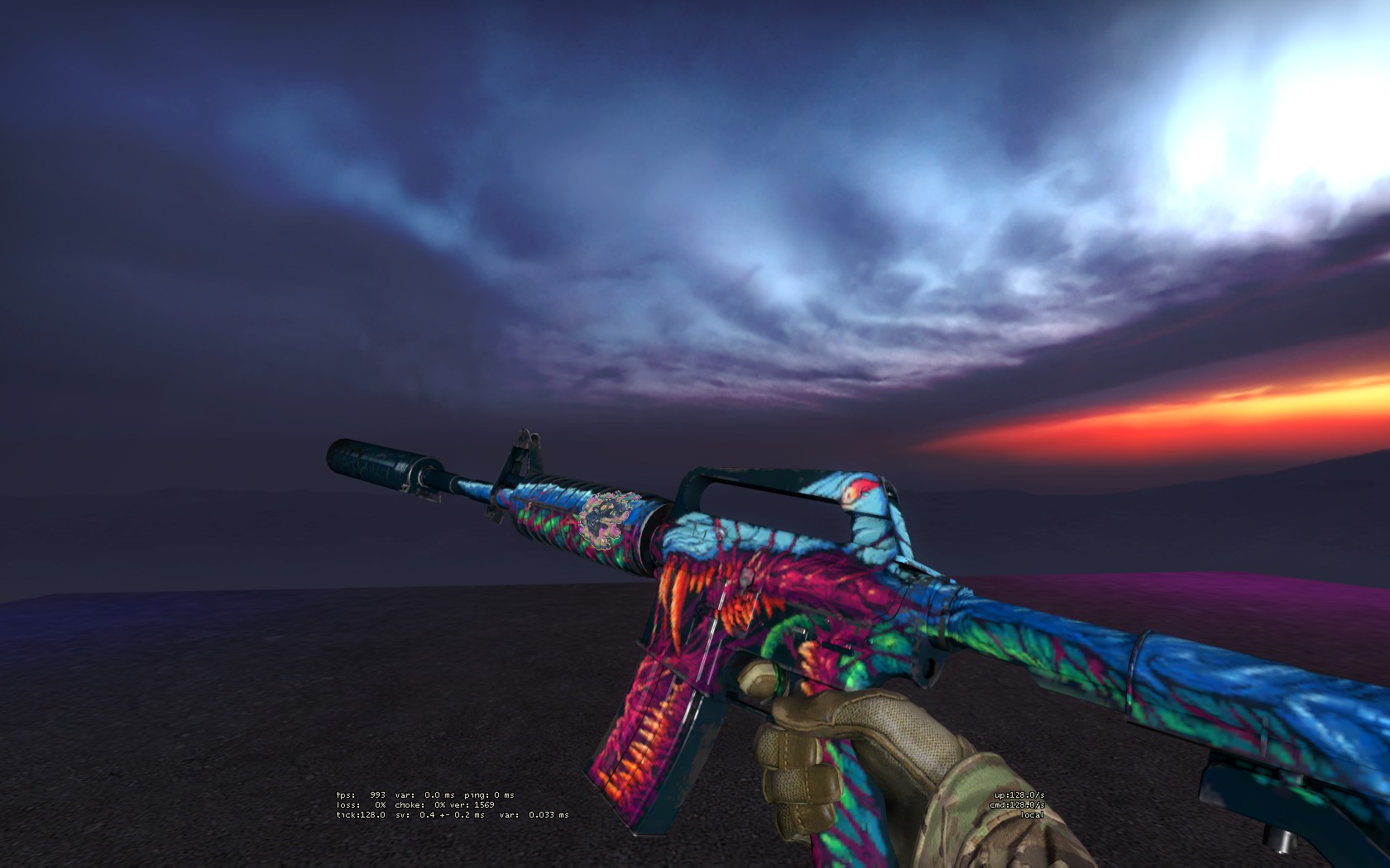 M4A1-S, Hyper Beast, Field-Tested