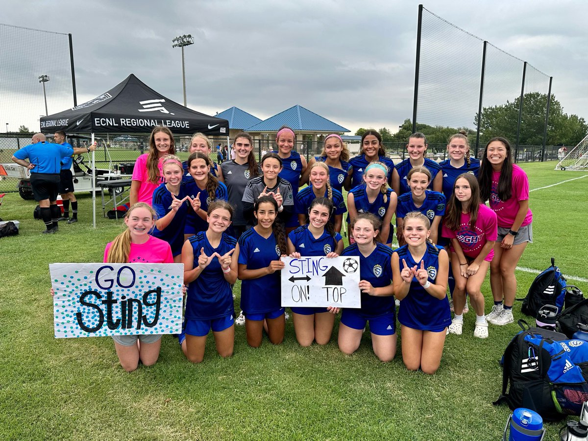 Big WIN again today and we are on to the Regional finals tomorrow!   I had an assist to <a href="/grace_miller2/">Grace Miller</a> in our 4-1 victory. 

Also great to catch up with former teammates and coach. <a href="/SaraBohannon1/">Sara Bohannon</a> ⚽️❤️

<a href="/Ecnl08g/">Sting Dallas Royal ECNL 08G</a> <a href="/StingSoccerClub/">Sting Soccer Club</a> <a href="/NickSoutar/">Nick Soutar</a> 
<a href="/ImYouthSoccer/">ECNL/GA/Recruiting/College Soccer</a> <a href="/PrepSoccer/">Prep Soccer ⚽️</a>