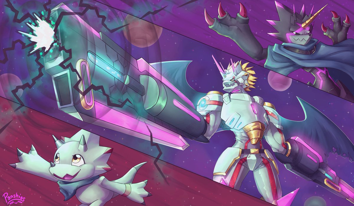 [COMMISSION] I'm happy to share with yall my latest commissioned playmat of gammamon!
Commissions are open again! Hoping to keep drawing digimon or whatever you'd like 
#digimon #digimontcg #commission #playmat #panshios #gammamon #siriusmon #digitalart #fanart #digimonfanart