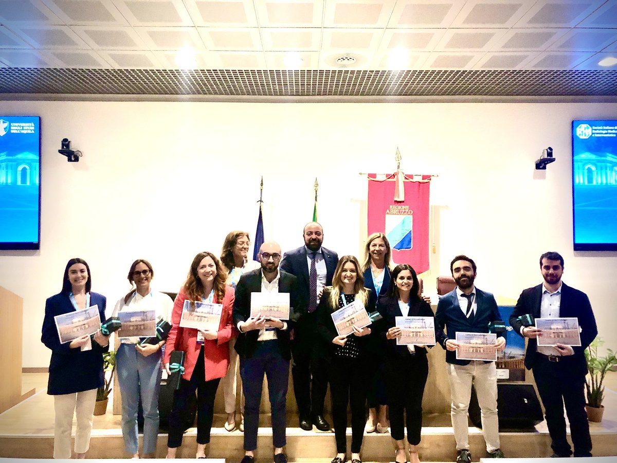 Premiate le migliori comunicazioni al convegno nazionale della sezione di Neurologia della SIRM (L’Aquila 16 Giugno 2023)