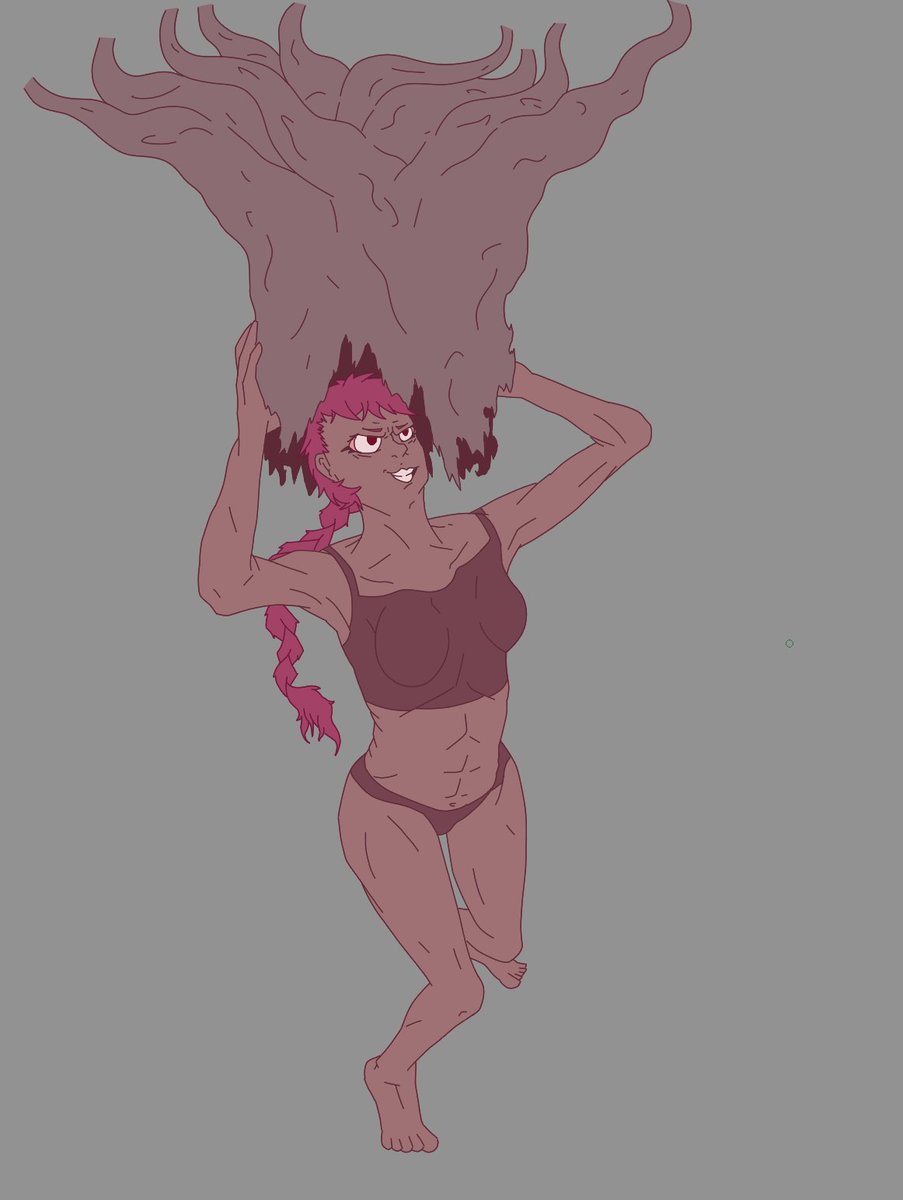 ripple_queen_YT's tweet image. #PosePractice day 5
Finished with the backlog of pose practice, anyways this is actually toady's pose.
Why be a lumberjack when you can get jacked carrying lumber?