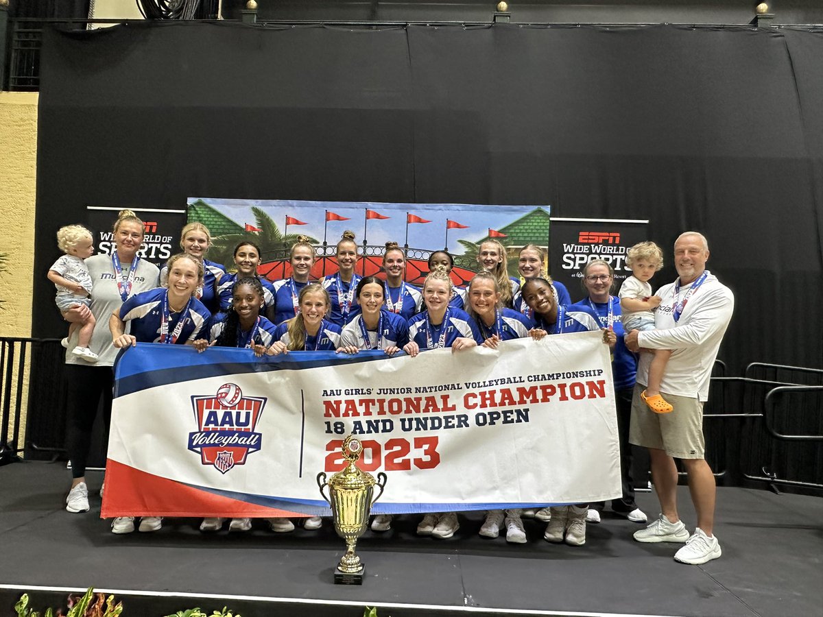 Let’s hear it for your 18 Open National Championships…Munciana 18 Samurai <a href="/MuncianaVB/">Munciana Volleyball</a> 🏆🥇
