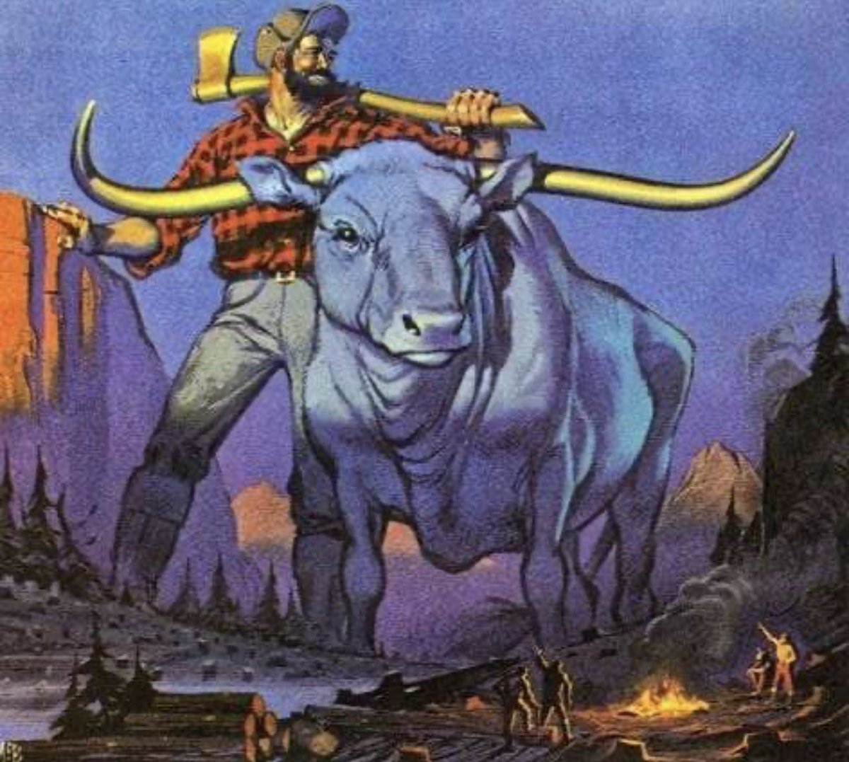 Not only is Paul Bunyan America's first Kaiju, but he would easily destroy the majority of the other Kaijus. That includes both Godzilla and King Kong.