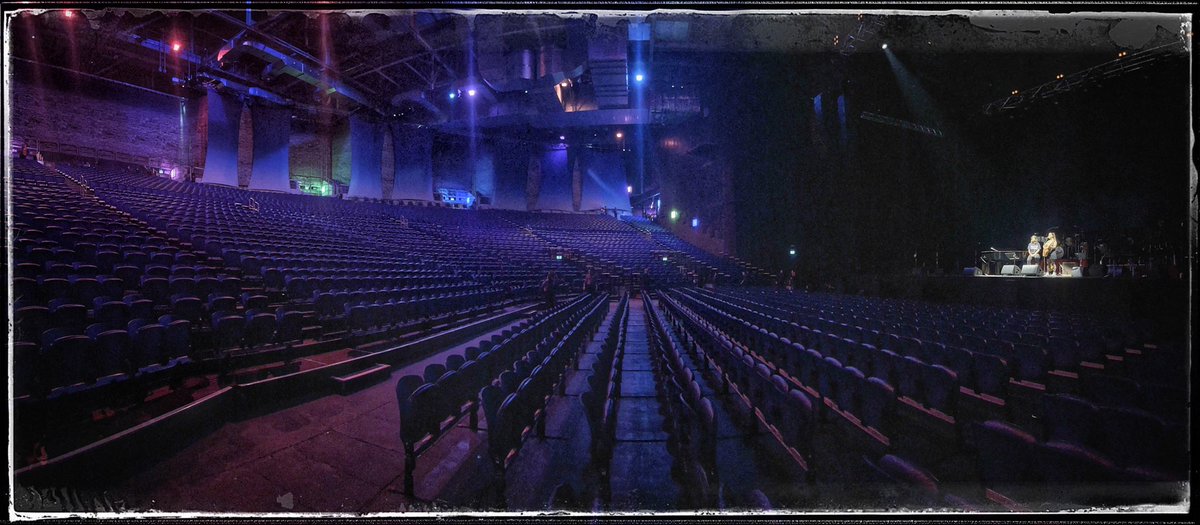 jnrbaker's tweet image. There’s @GaliaArad &amp;amp; Sarah Dowling Smith sound checking for her support slot later with Jules Holland in the Point…sounding delish. 

#bigstage