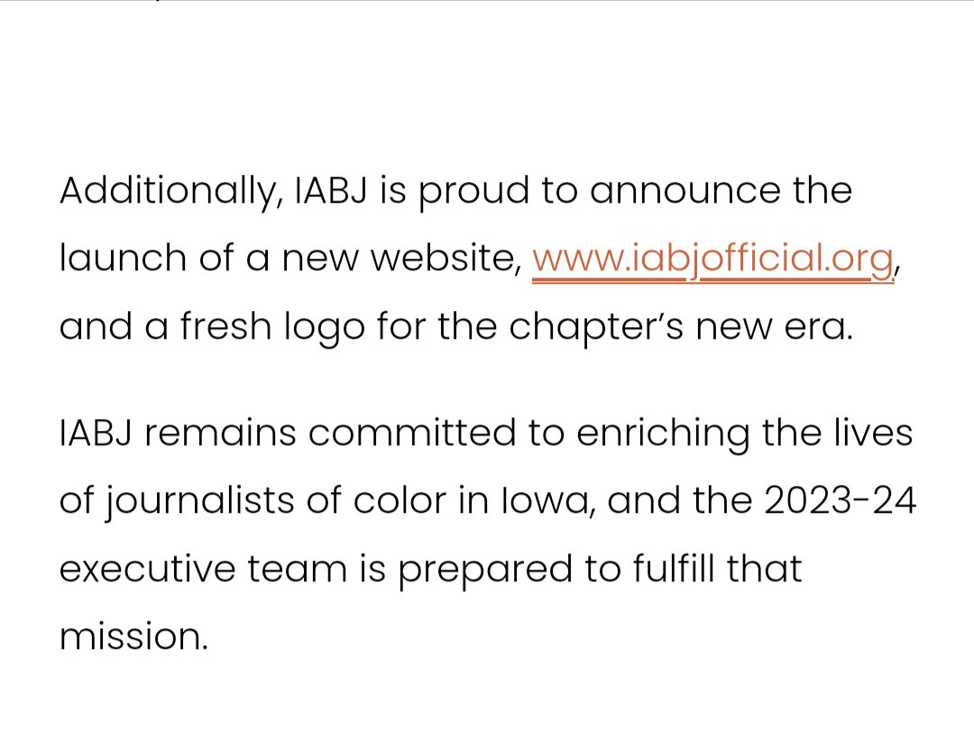 Iowa Association of Black Journalists tweet media