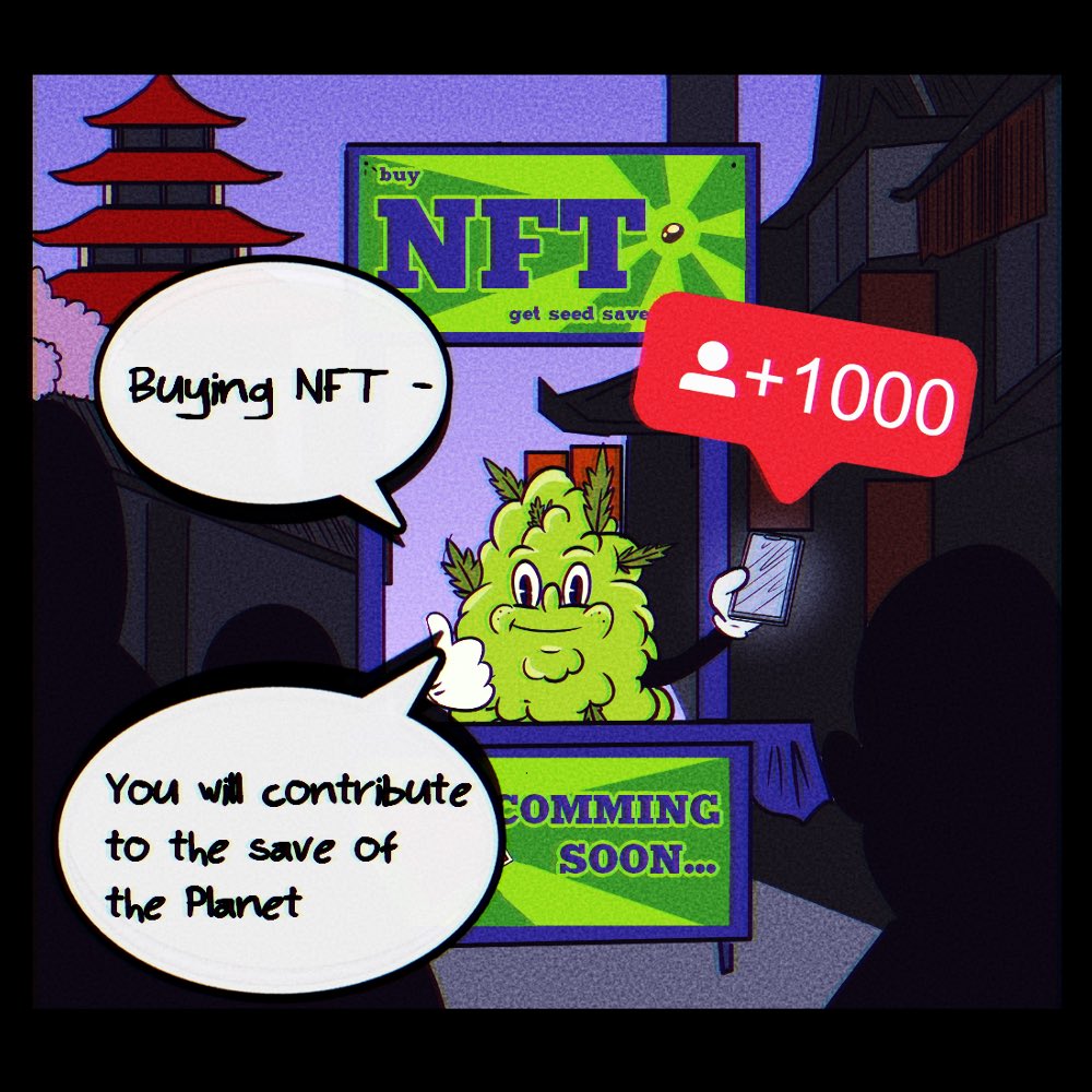 💚Hello,Guys!
✅Canna Man is here
🍀You can buy our #NFT right now on our website!
✅Join our social networks!
💚 We have prepared a lot of gifts and super utility for our community!
#hemp #ecology #planet