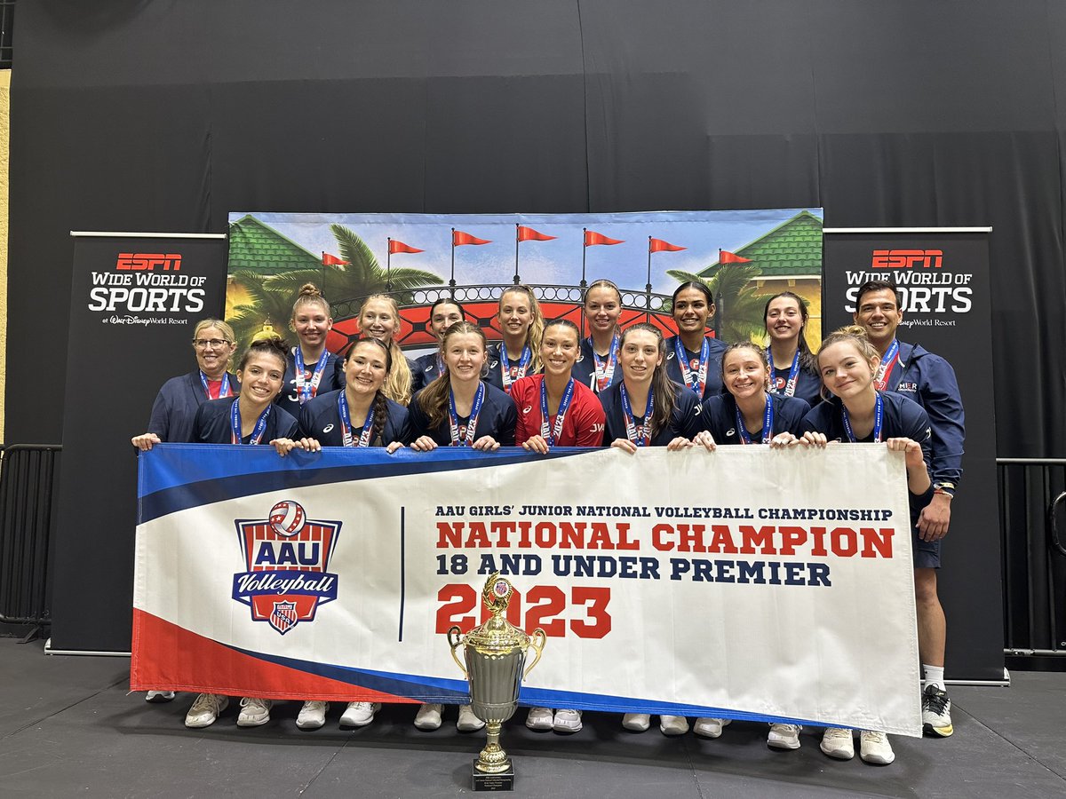 And your 18 Premier Gold Division NATIONAL CHAMPS…Premier 18 Onitsuka!