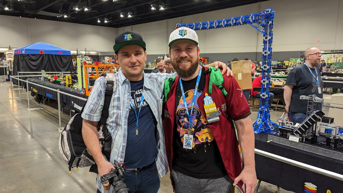 TheCoolFactorYT's tweet image. Thank You 9000 for the matching hat @Amish_Ace ! Please follow this incredible dude here &amp;amp; on Twitch!
twitch.tv/Amish_Ace

#BrickWorld #LEGO #AFOL #Twitch