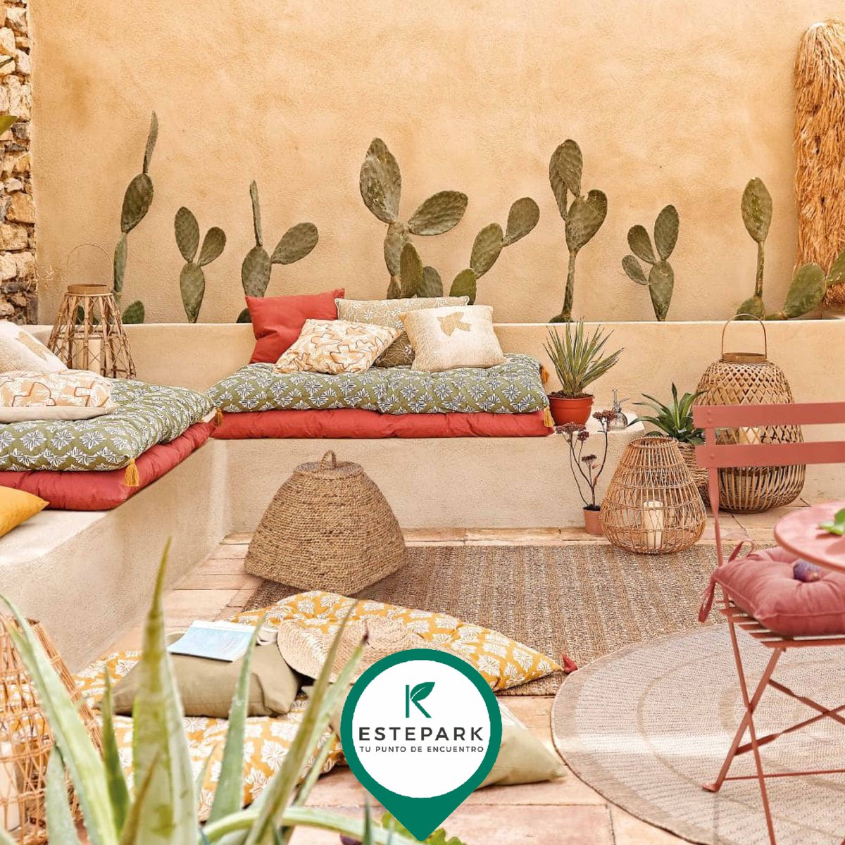 EsteparkCs's tweet image. 💡#ideasestepark 💡

Descubrir los cojines para asientos de palés que tienen en #MaisonsDuMonde #Estepark este verano.