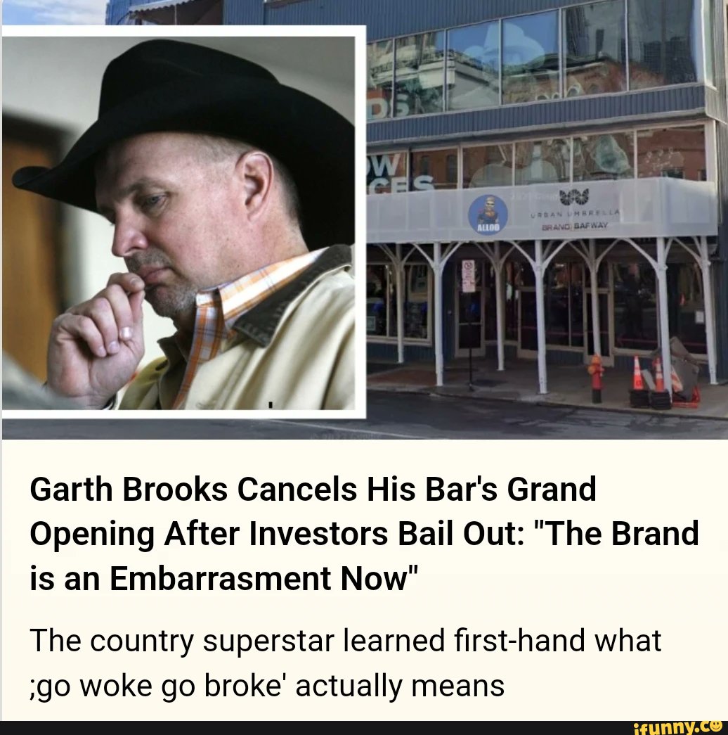 MdnightCboy1956's tweet photo. OOPS! Garth called his target audience assholes. What could go wrong? Good way to FAFO. https://t.co/dQIJH8bkIt