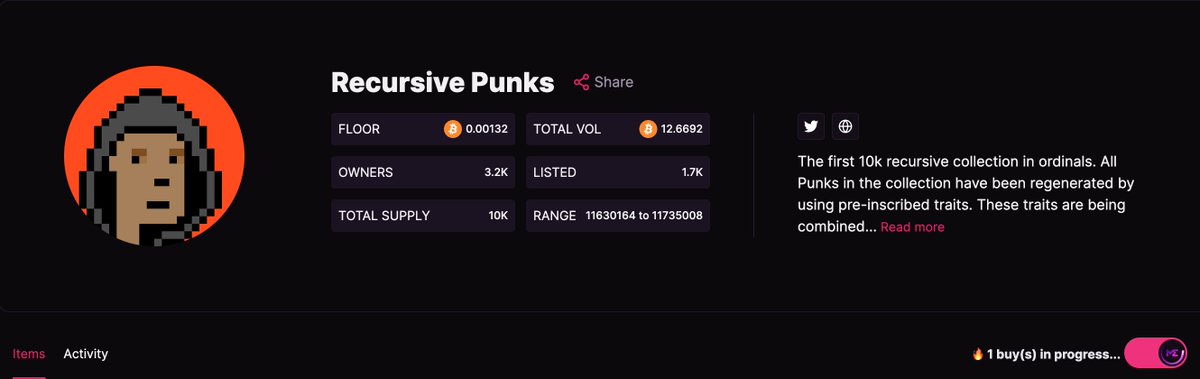 pronounsuponly's tweet image. I have never seen a micro-cap with sustained volume like this.
• 0.00132 BTC (down 33%)
• listings 1.7k (up 13%)
• unique owners 3.2K (up 3%)
• 12.66 BTC volume on @MEonBTC (up 12.5%)
Very interested to see where this goes.