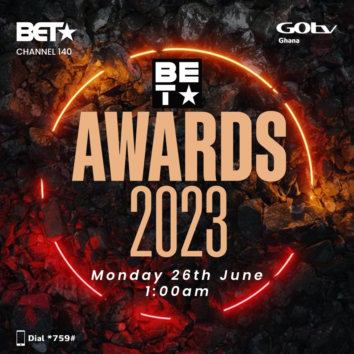 The #BETAwards is live on #GOtvGhana. Who wins what this year?