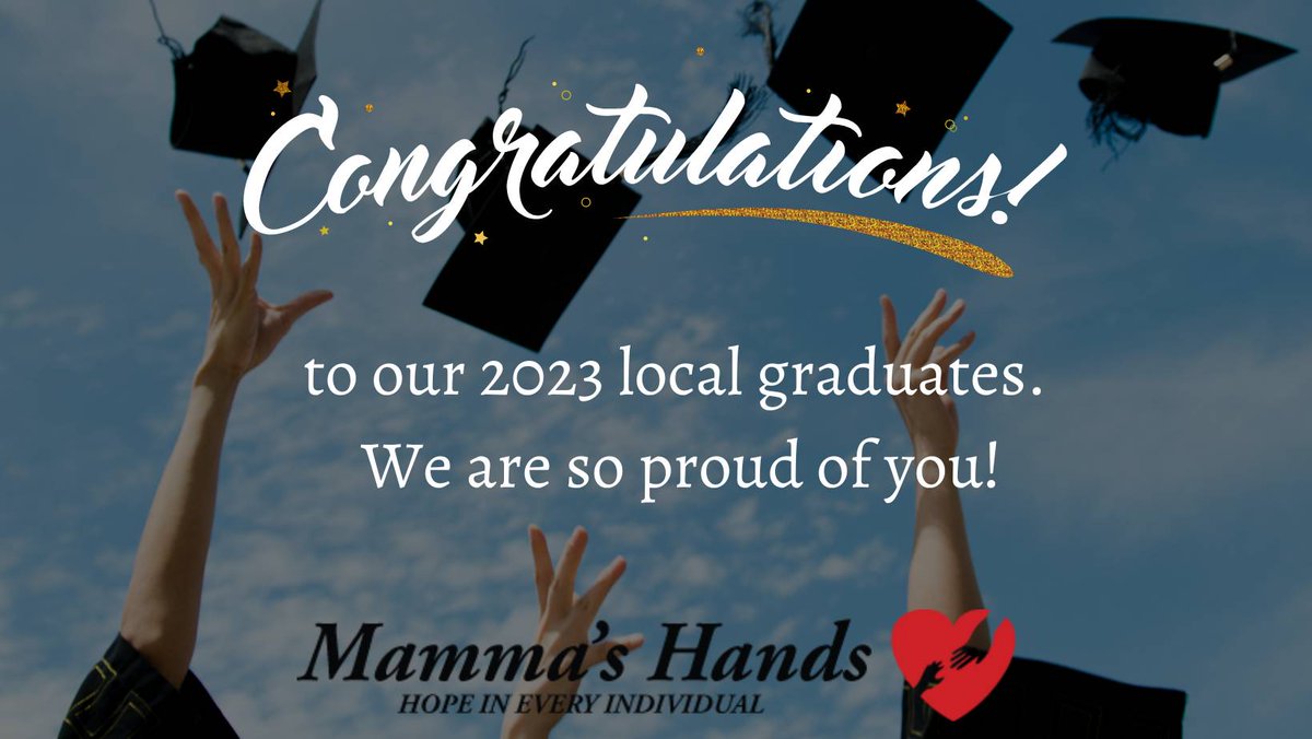 Congratulations to all those graduating, and especially to our #2023SnoqualmieValleyGraduates! Thank you for all of your volunteer work at the #HouseOfHope. We ❤️ you and wish you much success in your future!
#mammashands #volunteersmakeallthedifference #ClassOf2023 #youdidit