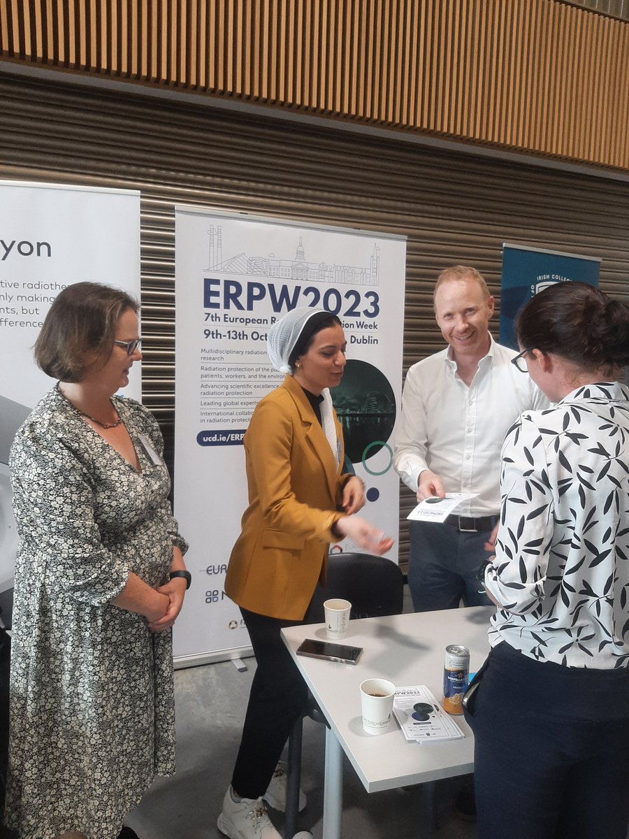 Busy morning at IAPM ASM promoting ERPW 2023 which will be held in UCD in October 2023. #ERPW2023 #IAPMASM2023 @McNulty_J @shanejfoley