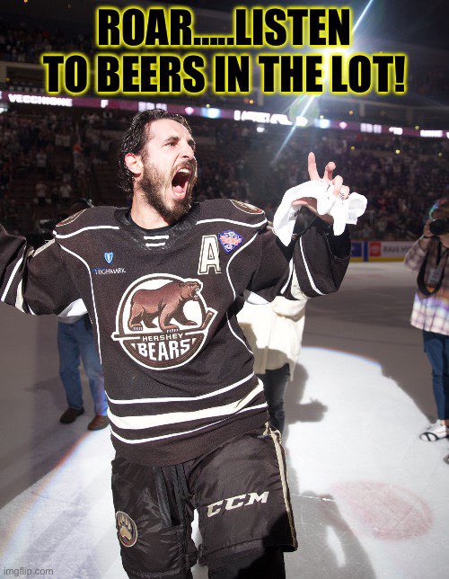 B E A R S BEARS BEARS BEARS WOOOOOOOOOOOOOOOOO

LISTEN beersinthelot.com/listen

#HBH #BeerLeagueHockey #BeerLeague #Hockey #HockeyTwitter #FrederickMD #Podcast #THPN @hockeypodnet @ListenFrederick @ListenHubCity