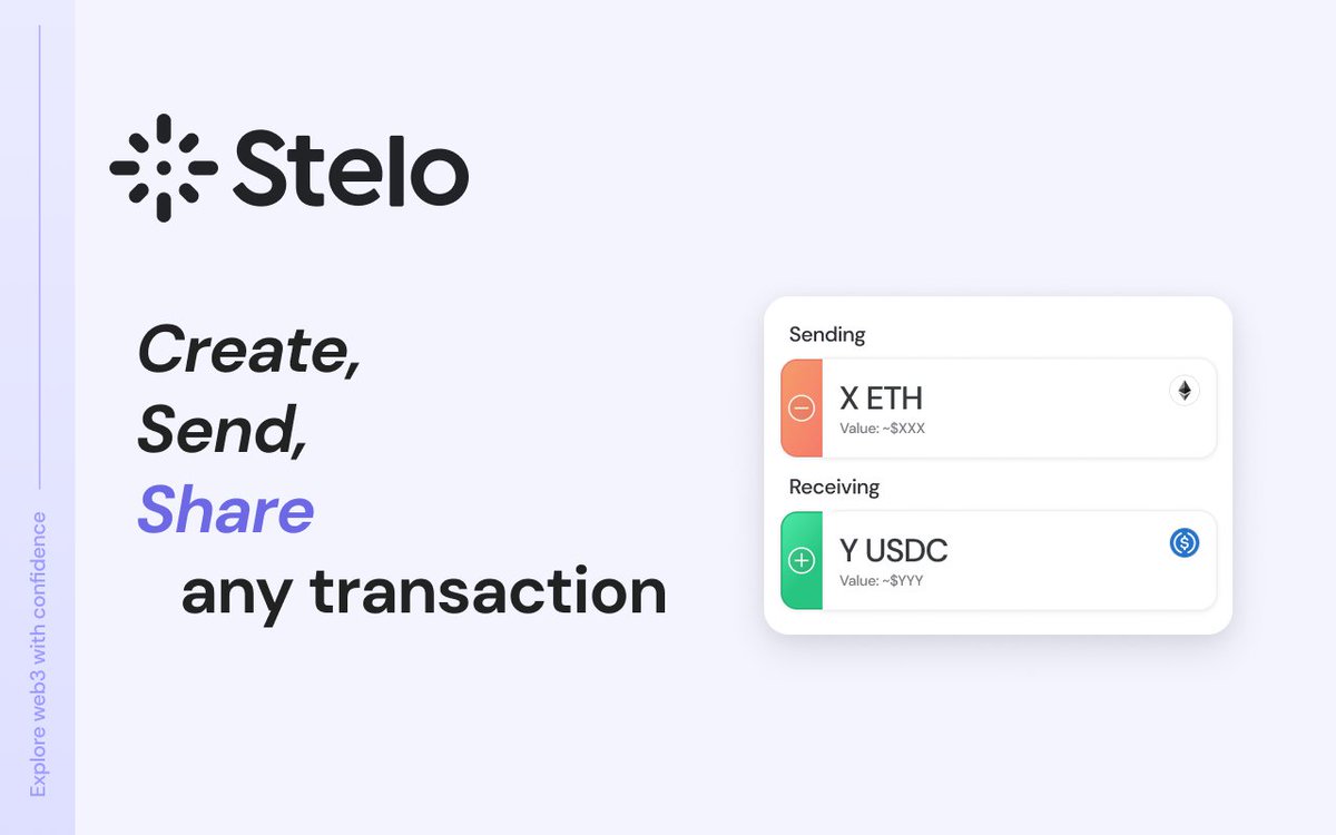 7/ @stelolabs

Stelo Explore is people’s passport to smart contract adventures! They’re the universal interface that lets you safely play with any contract out there.

💸 Amount raised: $6M

🤝 Co-investors: @chainforestxyz, @BoxGroup, @firstround and others
