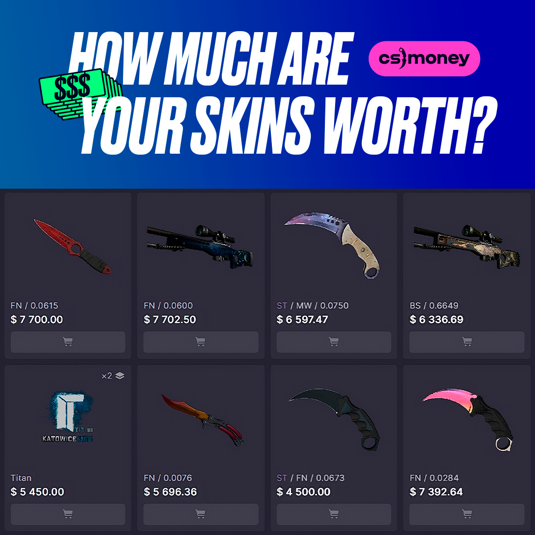 Cs money on twitter it s time to flex go to csmoney log in and