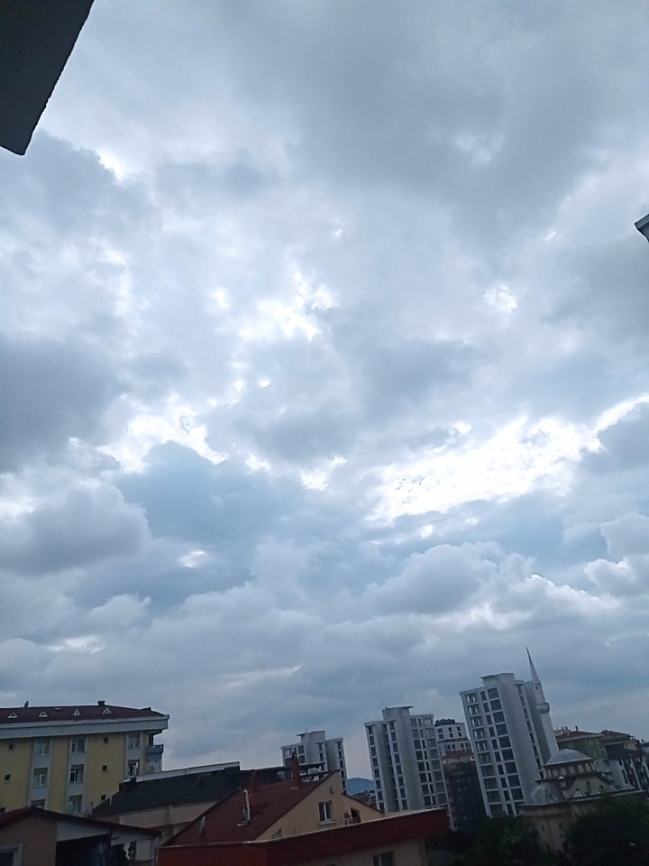 Sen ne yapacağına karar ver,ben de ne giyeceğime...belirsizliğe  tahammulum yok 🌥️🌧️