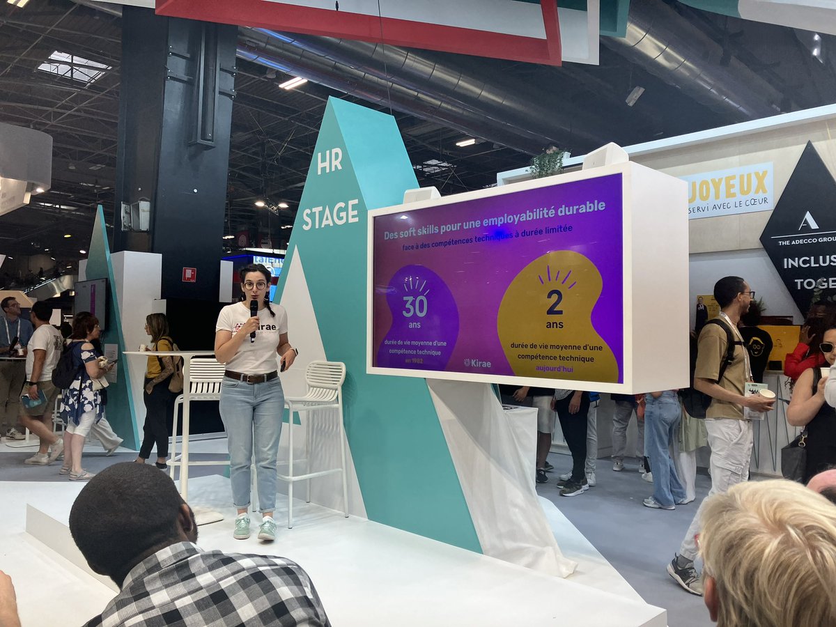#vivatech 🚀| <a href="/kiraelearning/">Kirae 👾</a> : Quelle approche des #softskills pour les métiers opérationnels ?

#TheAdeccoGroup